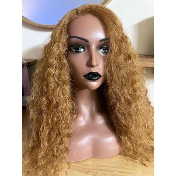Curly lace front wig 20” main image 6